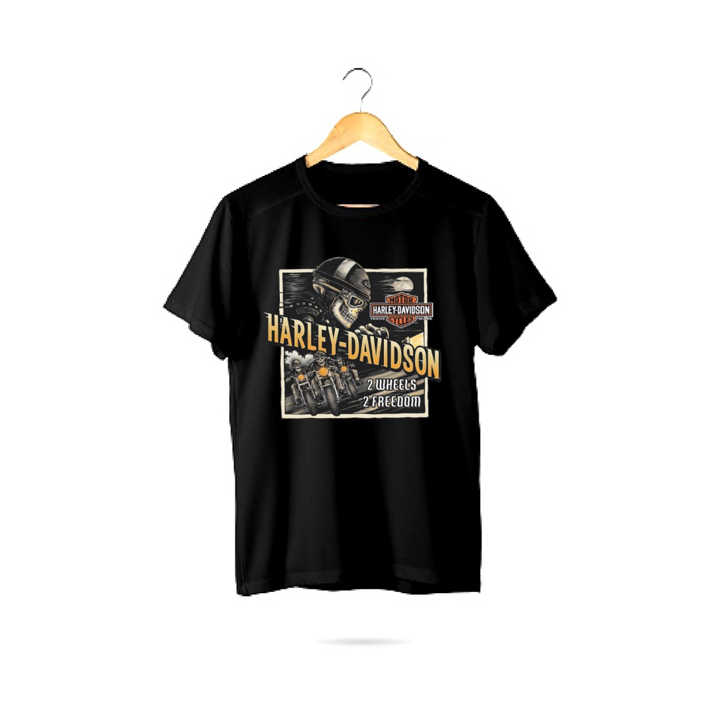 KAOS HARLEY DAVIDSON COTTON BAMBOO