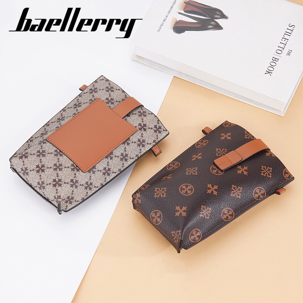 BAELLERRY N8905 Tas Selempang Wanita Tas Handphone Bahan Kulit PU Leather Premium WATCHKITE WKOS