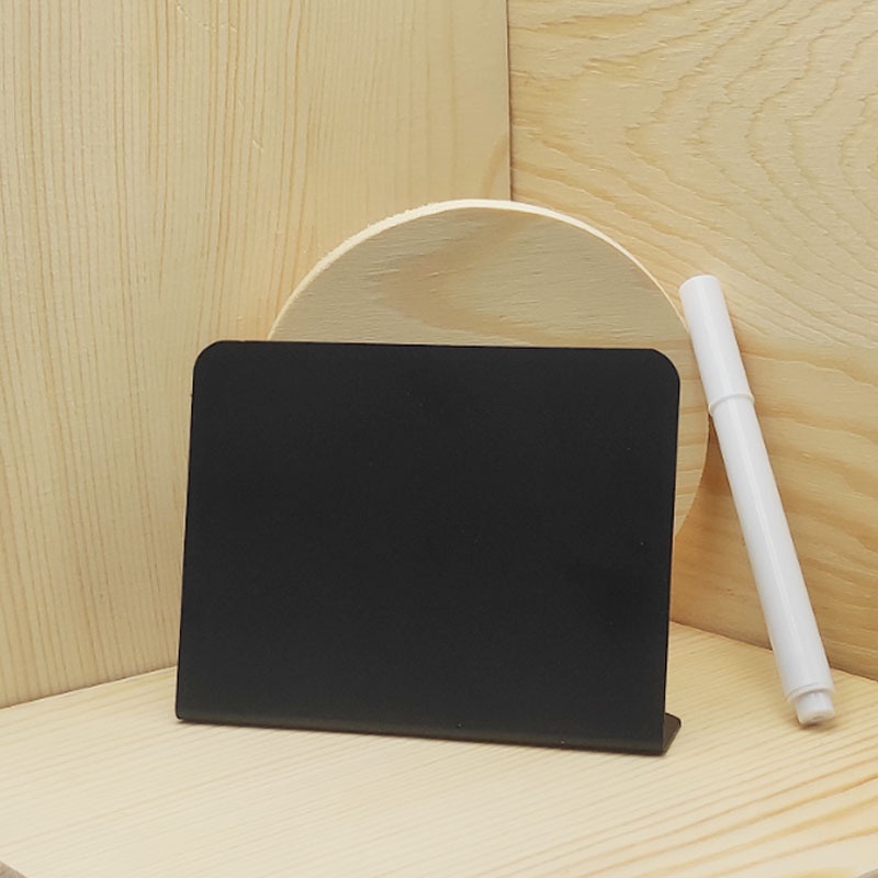 

Purvisco - 5pcs Papan Tulis Mini Akrilik Tanda Papan Tulis Kapur Kecil / Mini Chalkboard / Papan