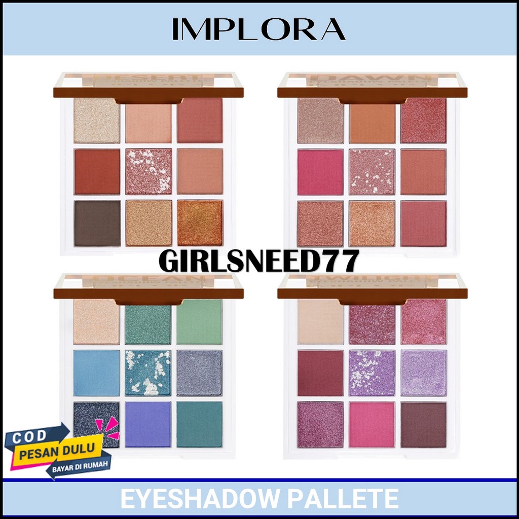 Implora NEW Eyeshadow Palette