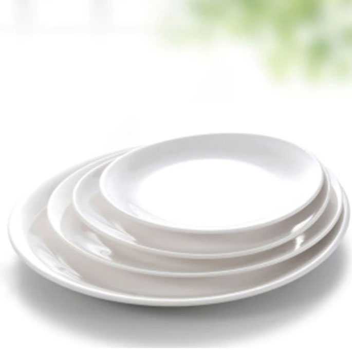 (BISA COD) FTIHSHP Younger Piring Plastik Melamine Dish Plate 11 Inch - DS-028-11