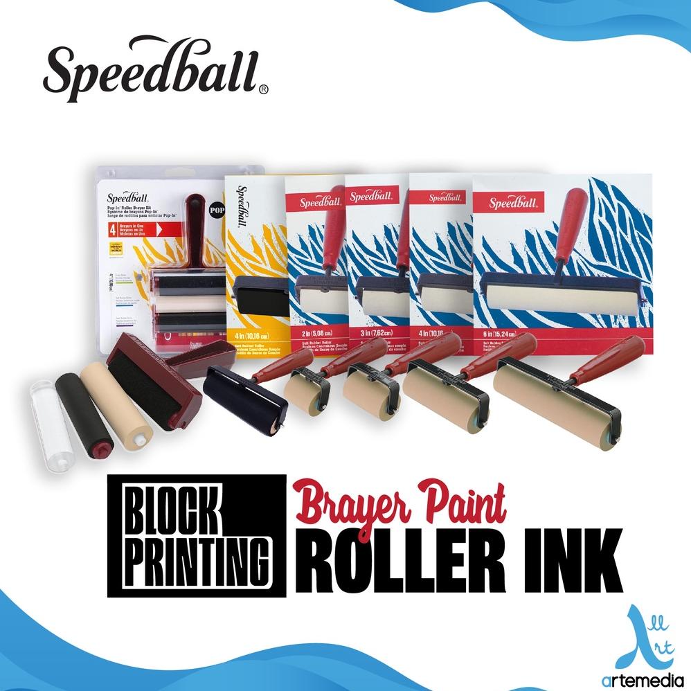 

Speedball Brayer Paint Roller Ink Block Printing Tool