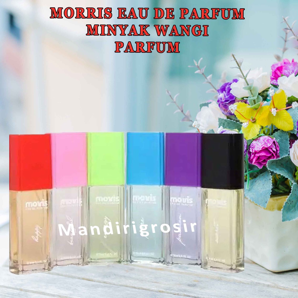 Minyak wangi* Morris* Parfum* Secret* Passion* Happy* Beautiful