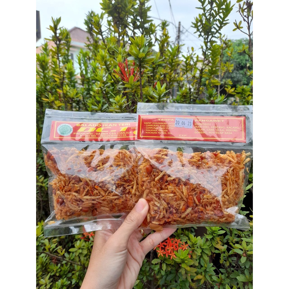 

Balado Ikan Teri Cemilan Praktis