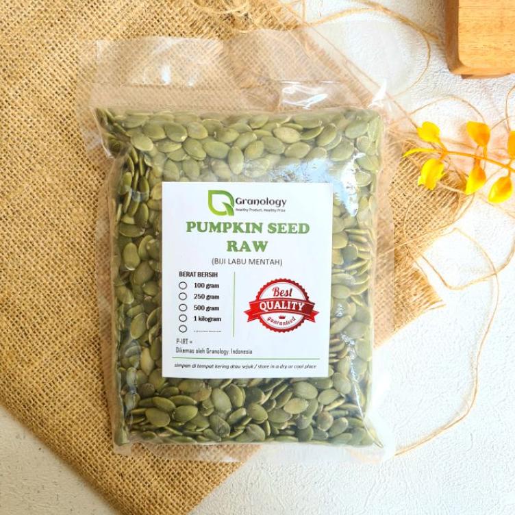 

♢ Biji Labu Mentah / Raw Pumpkin Seed - 500 gram ➶