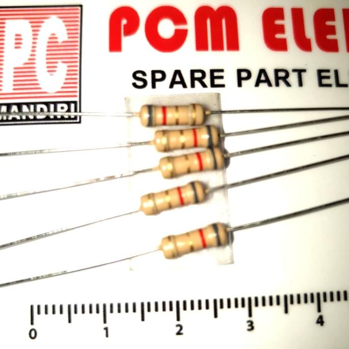 (20 pcs) Resistor 0,50 1/2 W 8,2ohm 8R2 pcmelektr812 Berkualitas