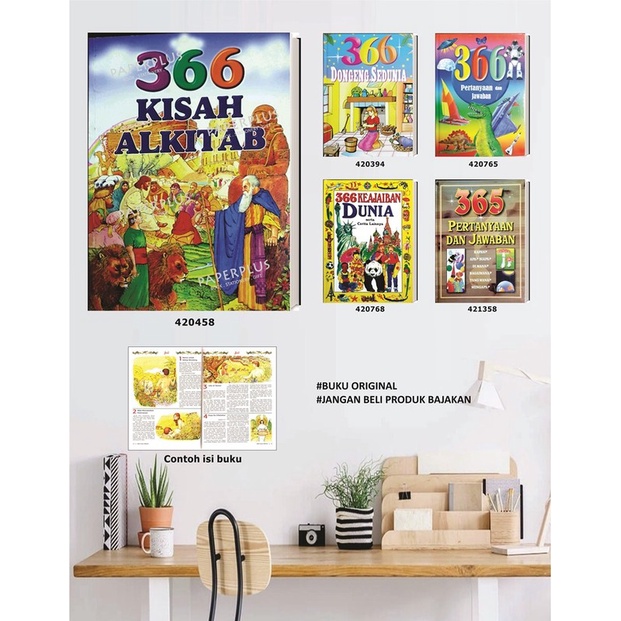 Terlaris Buku Cerita Anak / 366 Kisah Alkitab