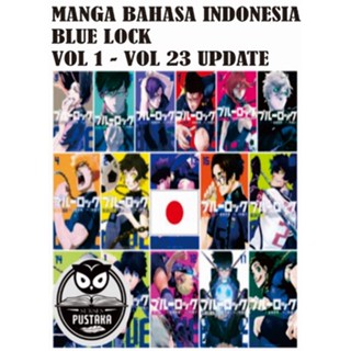 [INDONESIA] BUKU KOMIK BLUE LOCK VOLUME 1 - 23 PLUS STIKER - MANGA MUNEYUKI KANESHIRO [ORIGINAL]