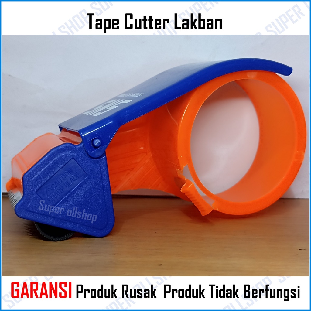 Cutter Tape 300m Pemotong Lakban / Tempat Lakban Besar / Alat Pemotong Plakban Dispenser Tape Cutter Lakban