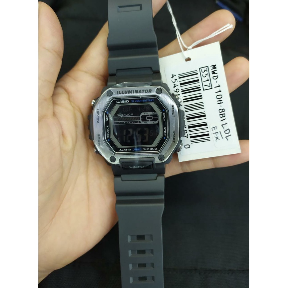 Jam Tangan CASIO MWD-110H-1AV/  MWD-110H-8BV Original