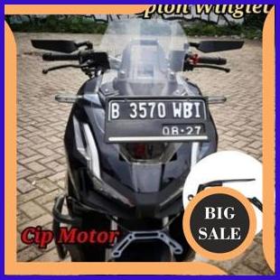 Spion Winglet Hitam Spion Tanpa Breket Variasi Adv 150 Adv160 Beat Street Cb150 R Pcx150 Pcx160 terb