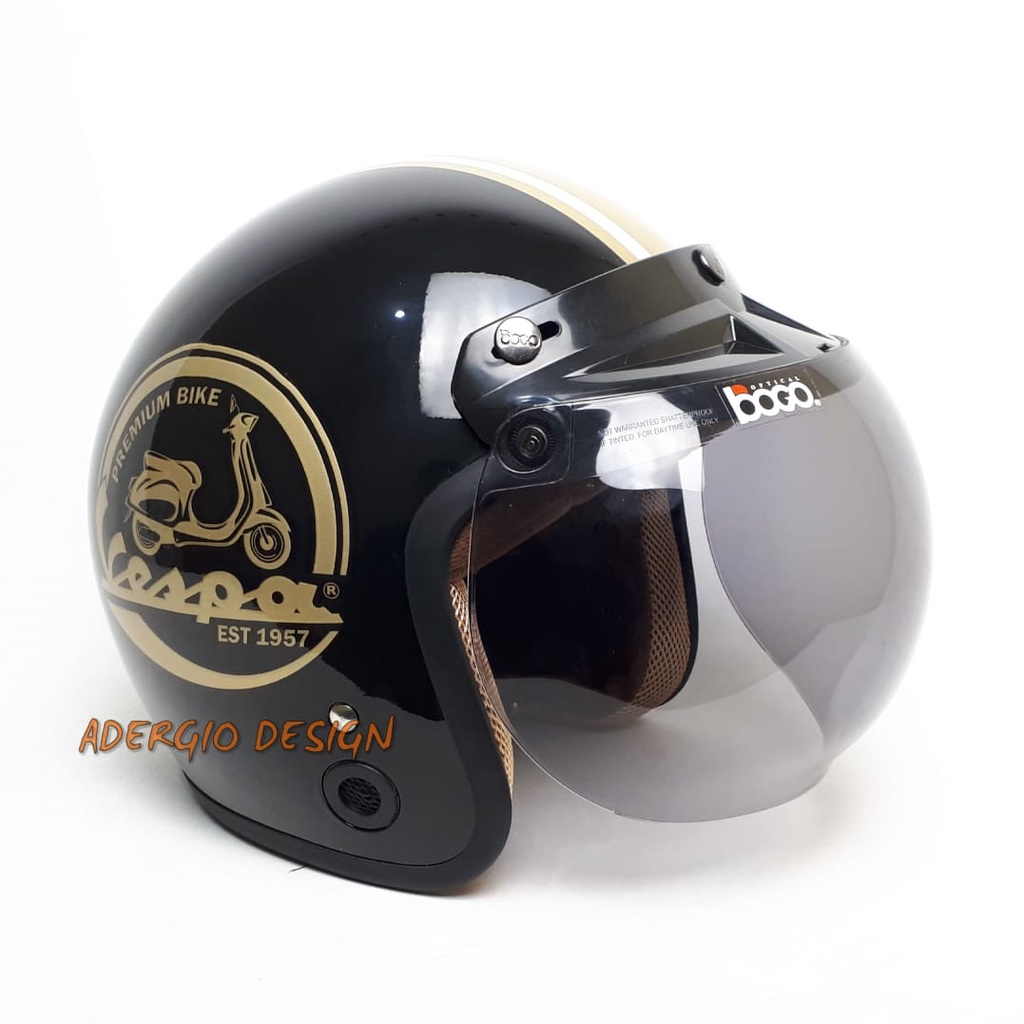 Bogo Motif Helm Dewasa Full Leher