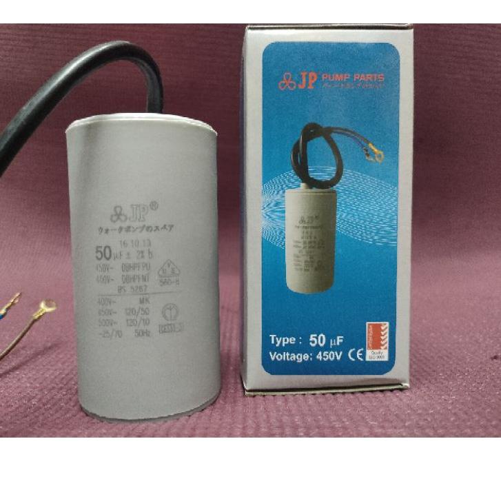 ▼ JP Kapasitor Bulat 50uf 450V Kapasitor Kabel 50uf 450V MURAH ➮