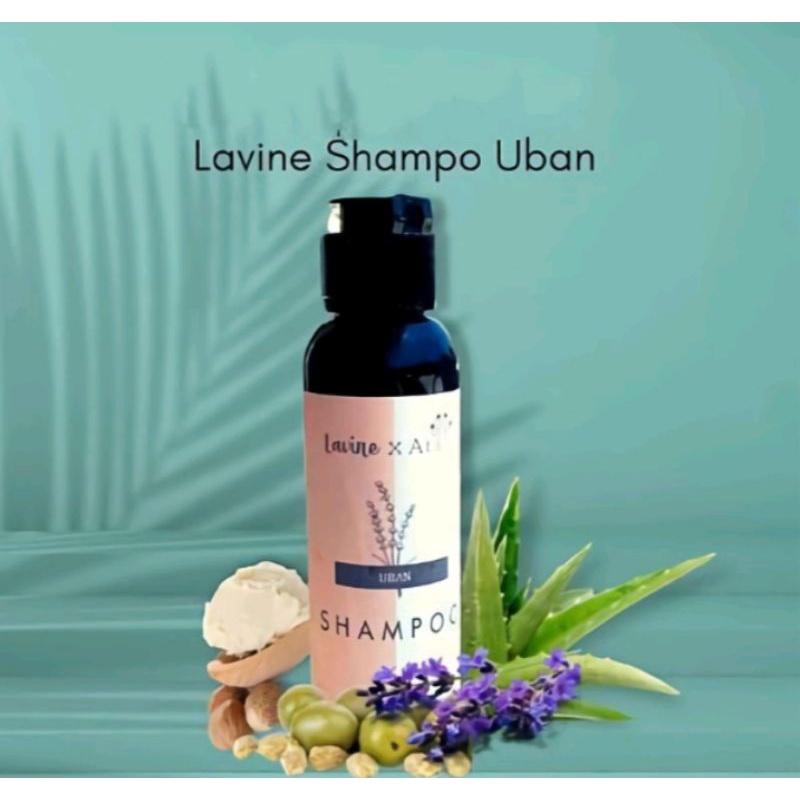 Shampoo Lavine Anti Uban Pelurus Rambut Anti Kusam Rontok Ikal