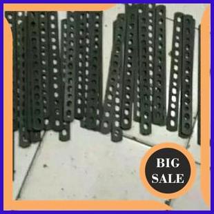 breket PLAT besi bolong untk custom varias tebal 4mm 1M4R23 parts