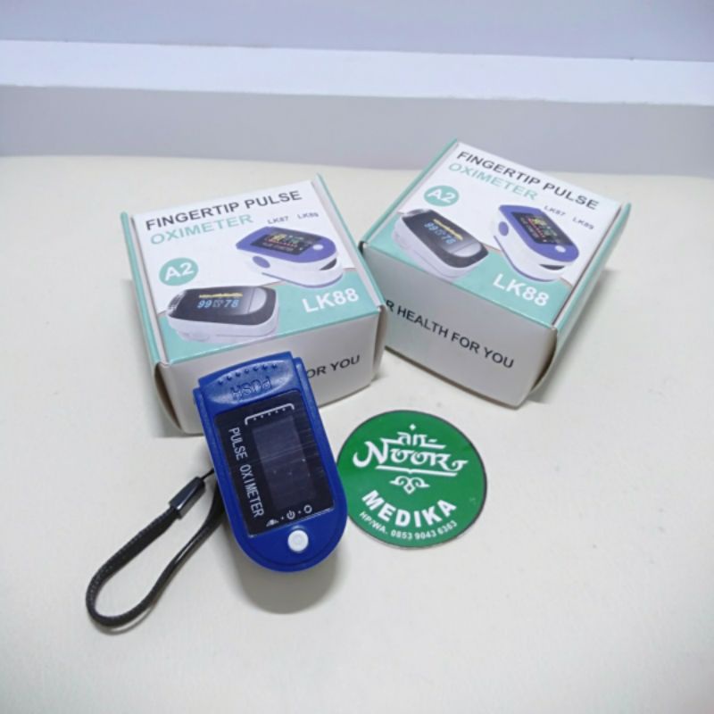 Oxymeter Pulse Finger Saturasi Oksigen Alat Pengukur Oksigen