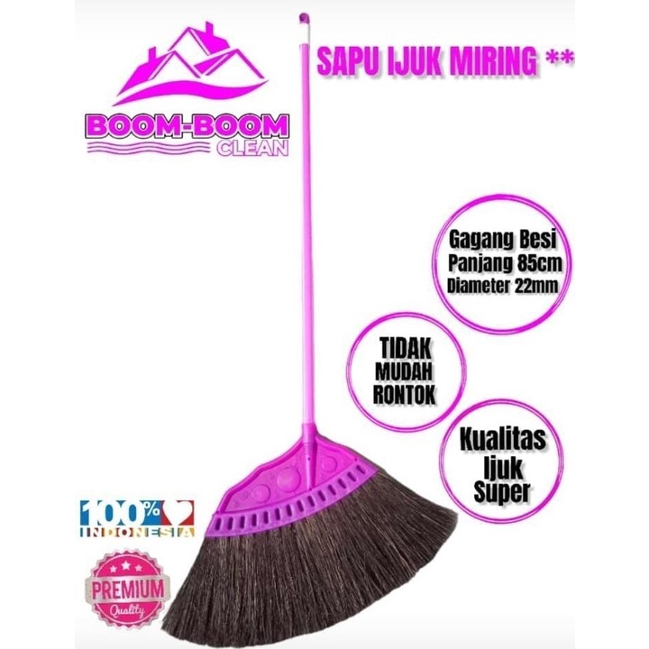 SAPU IJUK MIRING BOOM BOOM / SAPU IJUK LANTAI MURAH VD