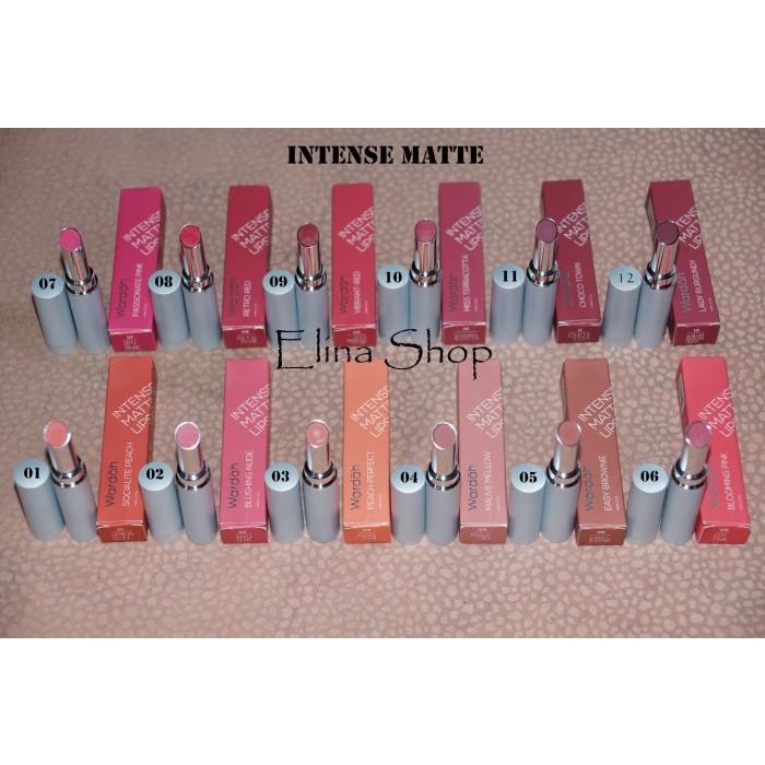 Lipstick Wardah Intense Matte - Wardah Lipstik Original