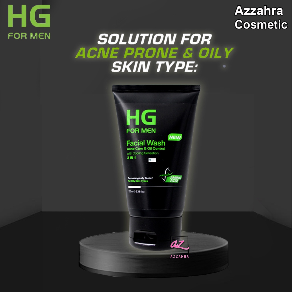 HG FOR MEN Face Wash Brightening I Acne  100 ml