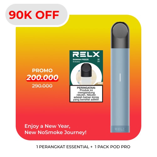 RELX Bundle Essential Steel Blue &amp; Pod