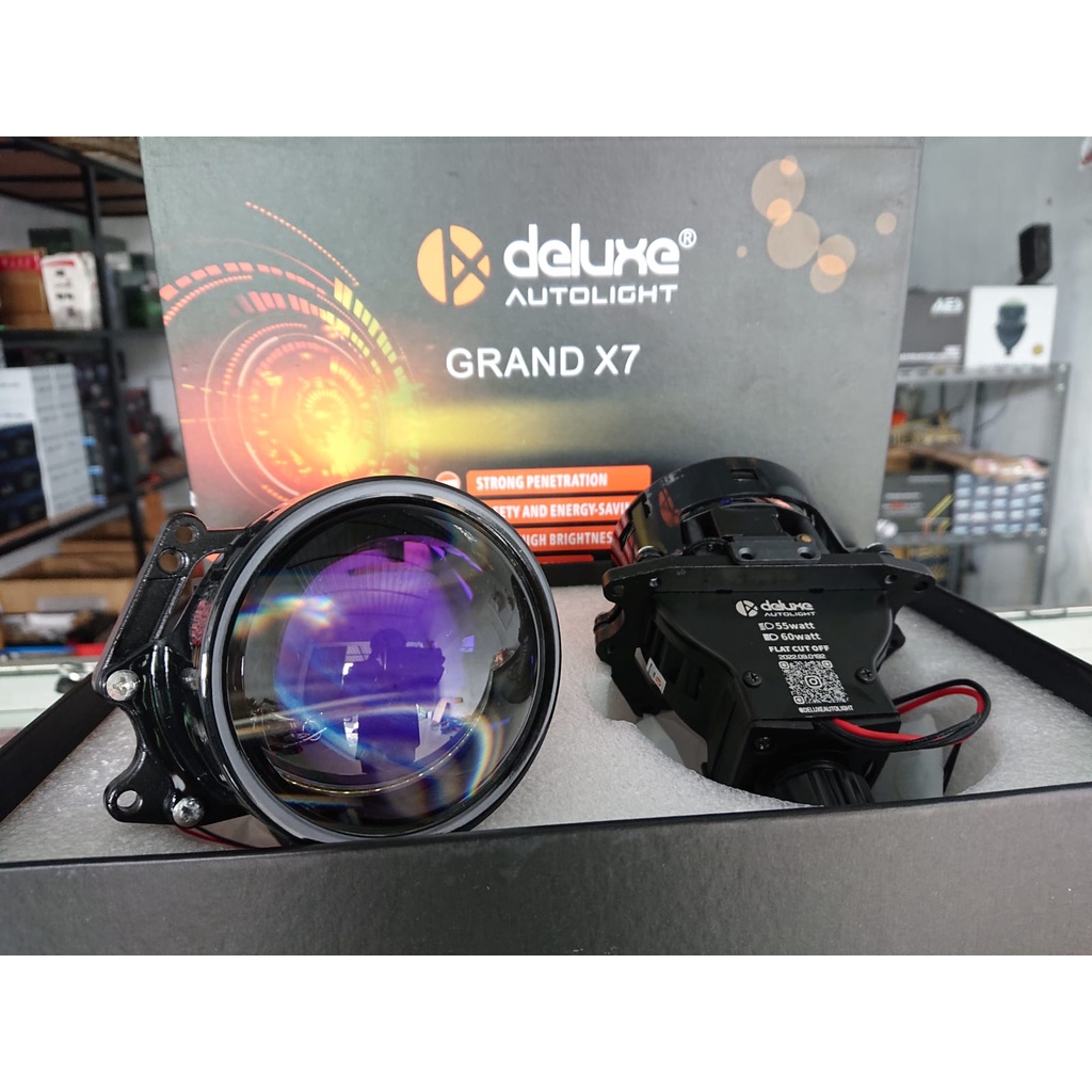 Projie Proji Projector Biled Deluxe Autolight Deluxe X7 60w Grand X7