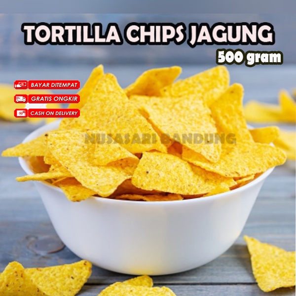 

TES Tortilla Chips Rasa BARBEQUE Kemasan 500 gr