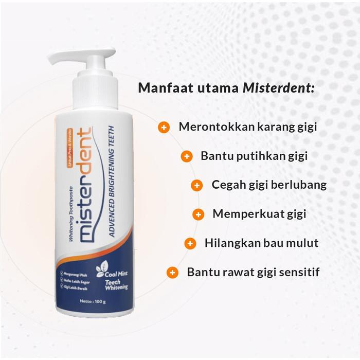 Misterdent Original Brightening Untuk Pemutih Gigi