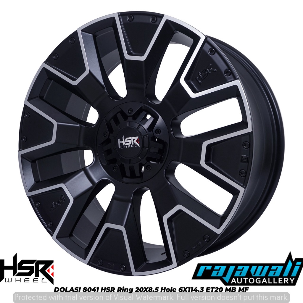 VELG MOBIL NISSAN TERRA NAVARA RING 20 TIPE DOLASI HSR ORIGINAL