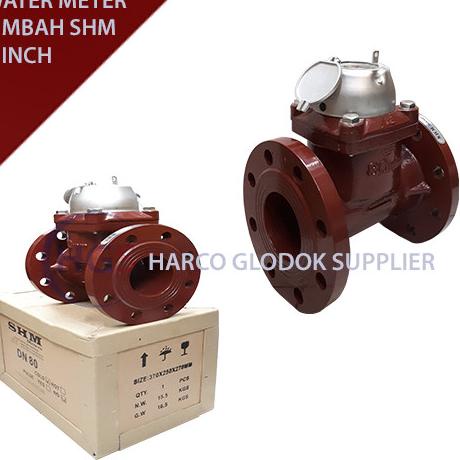 Water Meter Air Limbah Shm / Flow Meter Limbah 3" Inch