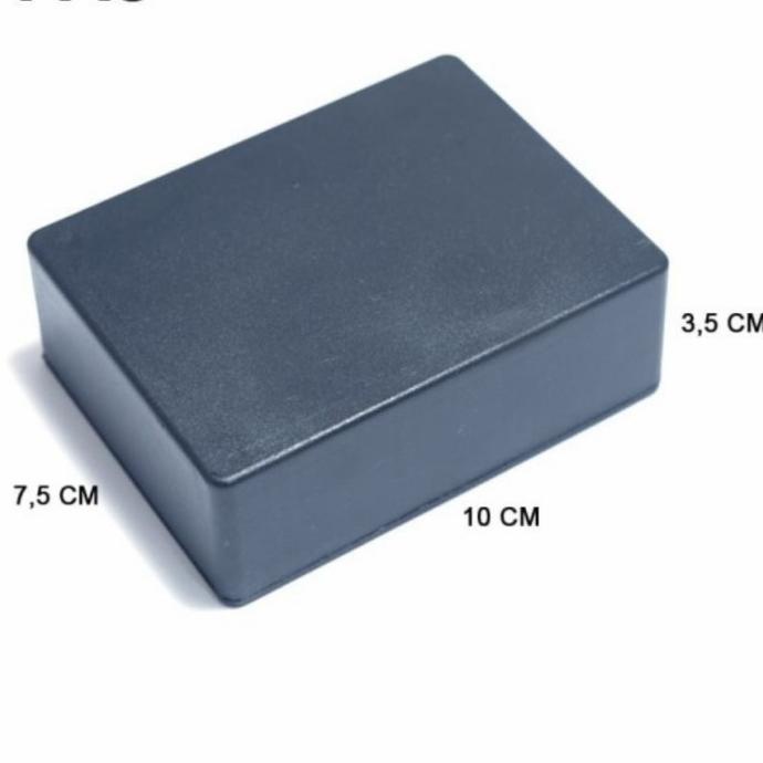 Box Plastik Hitam X3 X 3 elektronik 10x7x4cm 10cm 7cm 4cm pcmelektrob9090 Ayo Beli