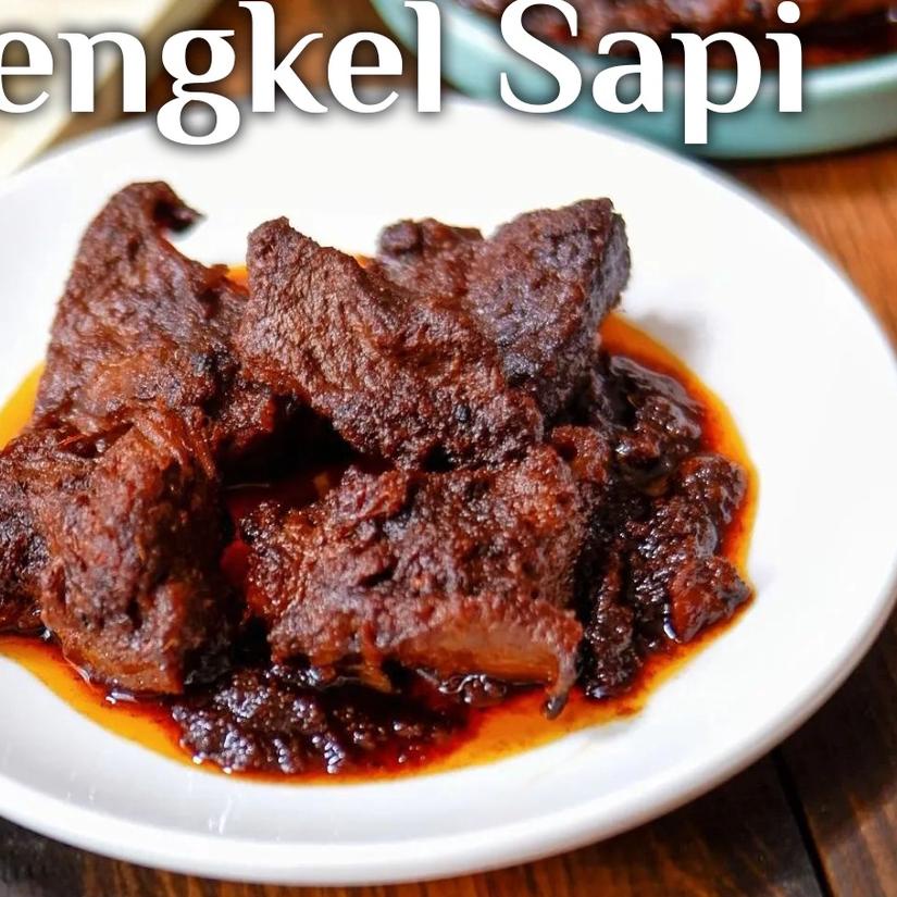 

✥ Rendang Sengkel Sapi Asli Padang by ABANGKU Halal PIRT bumbu melimpah - siap kirim seIndonesia dan export keluar Indonesia ➾