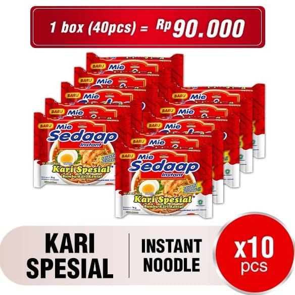 

Sedaap Mie Instan Kari Kental Spesial 75 Gr - Best Store