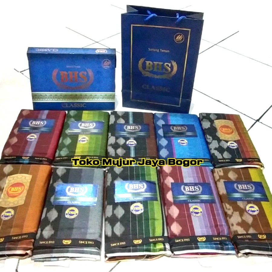 Sarung BHS Classic Original Sarung Tenun KSB asli berkualitas fashion muslim perlengkapan sholat pri