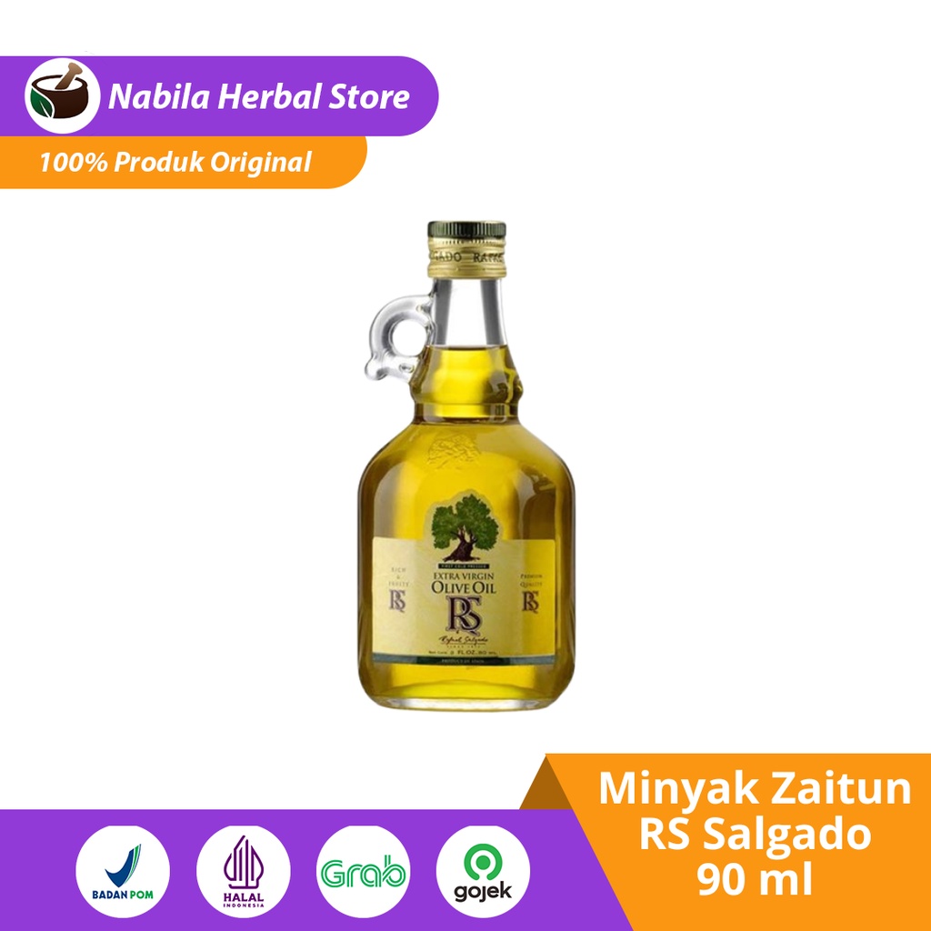 

Minyak Zaitun RS Salgado 90 ml Extra Virgin Olive Super Food