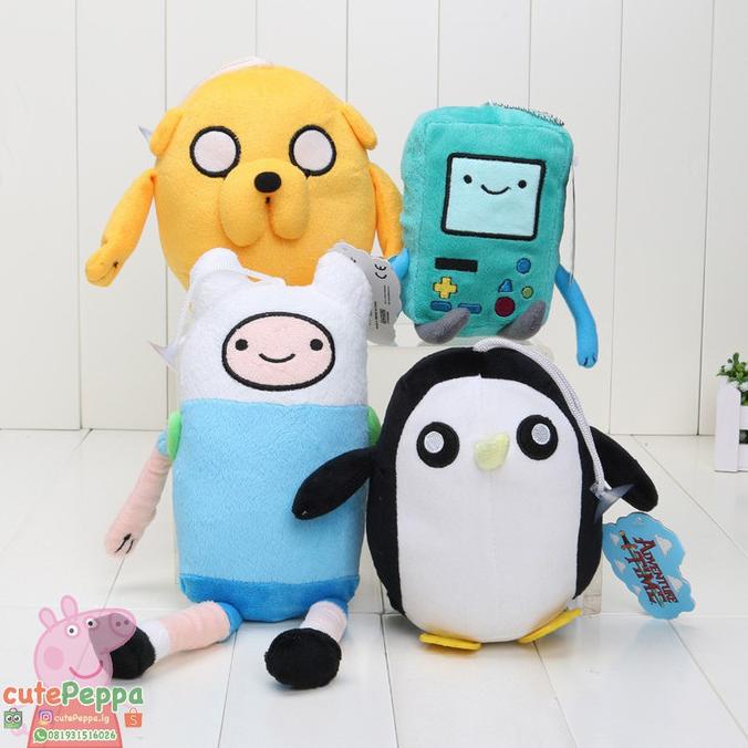 Boneka Adventure time original finn bmo ori cnn