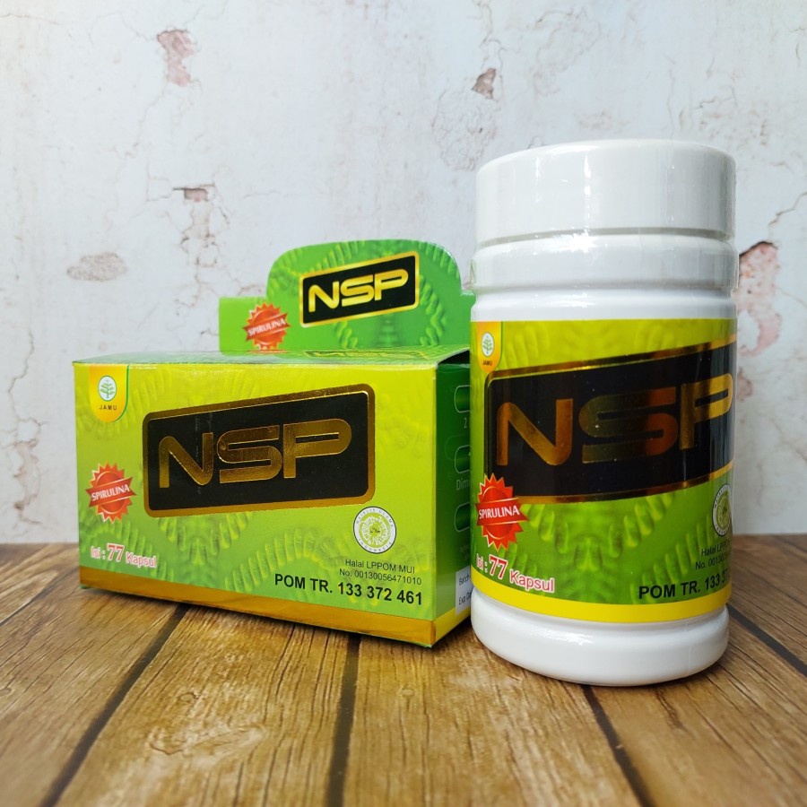 NSP Nature Spirulina 77 Kapsul