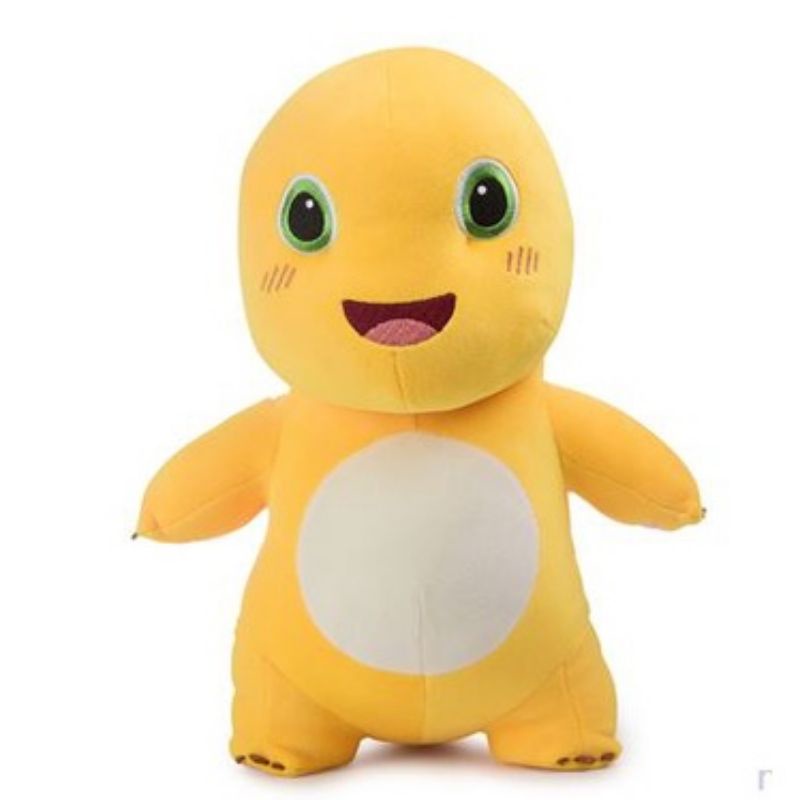 READY ORIGINAL Official Naloong Plush Boneka Dino Kuning Yellow Dinosaur Milk Dragon Cartoon Kartun Toy Mainan naga