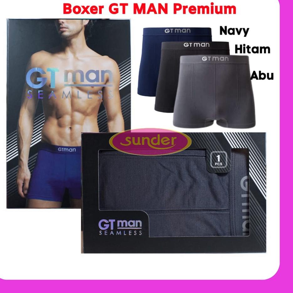 HOT Product Promo 1pcs Celana Dalam Boxer Gt Man AO5 Grosir Bokser Pria Dewasa Pakaian Dalam Cowok L