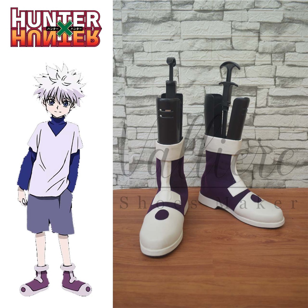 Sepatu Cosplay Hunter x Hunter Killua Zoldyck