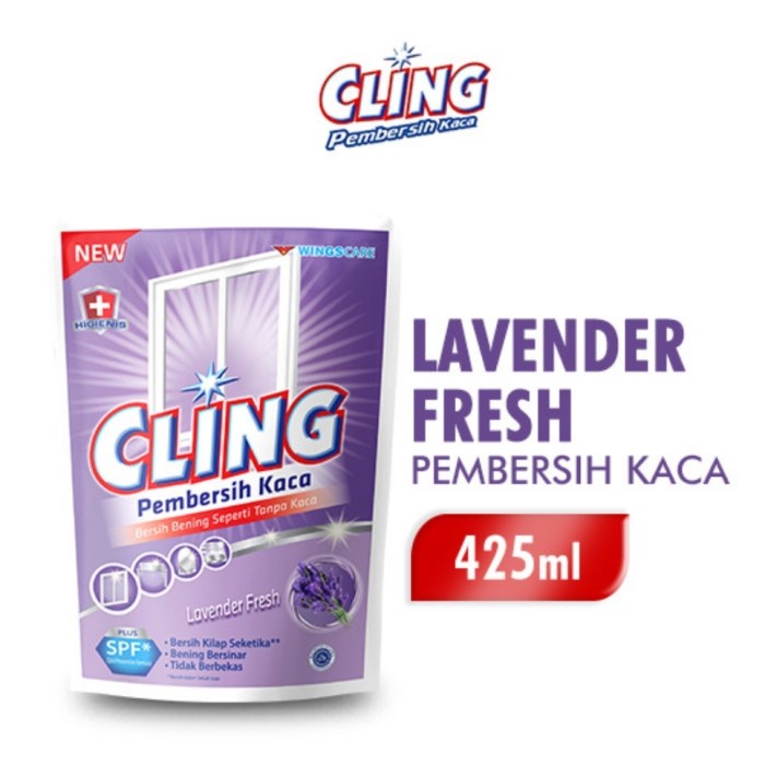 CLING Pembersih Kaca 425 ML