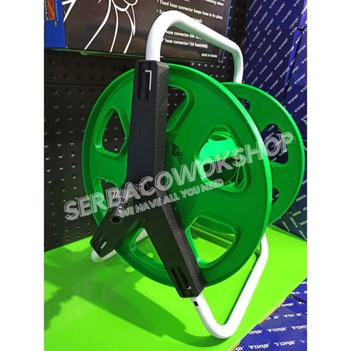 Tora Hose Reel Gulungan Selang 50 Meter Taman Tanaman Berkebun Murah