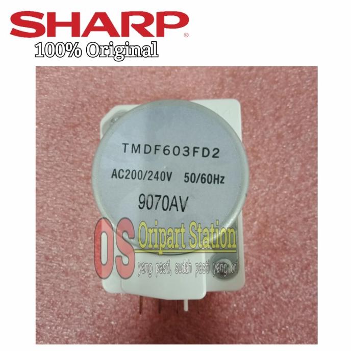 {{{{}}] DEFROST TIMER KULKAS SHARP ORIGINAL