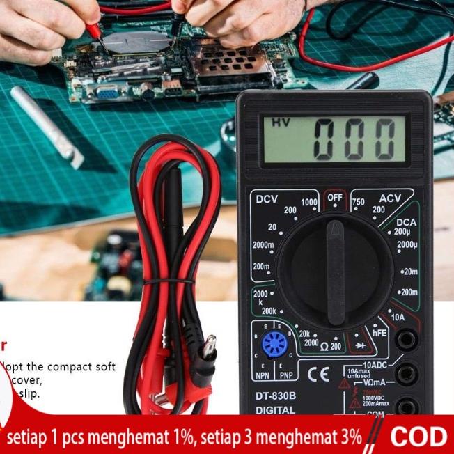✹ Multitester Avometer avo digital buzzer DT830B DT830G ☝