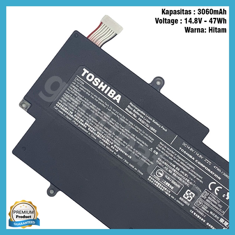 Baterai Toshiba Z830 Z835 Z930 Z935 Z960 PA5013U