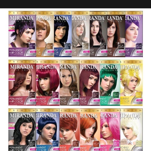 Miranda Hair Color | Pewarna Rambut - 30ml