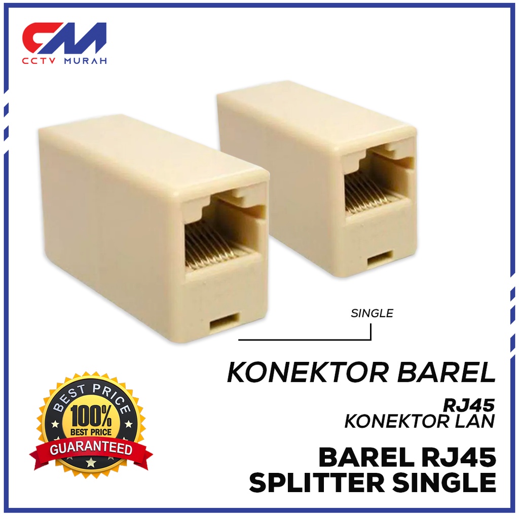 Barel RJ45 || Sambungan Kabel LAN || Sambungan LAN || Connector Kabel LAN