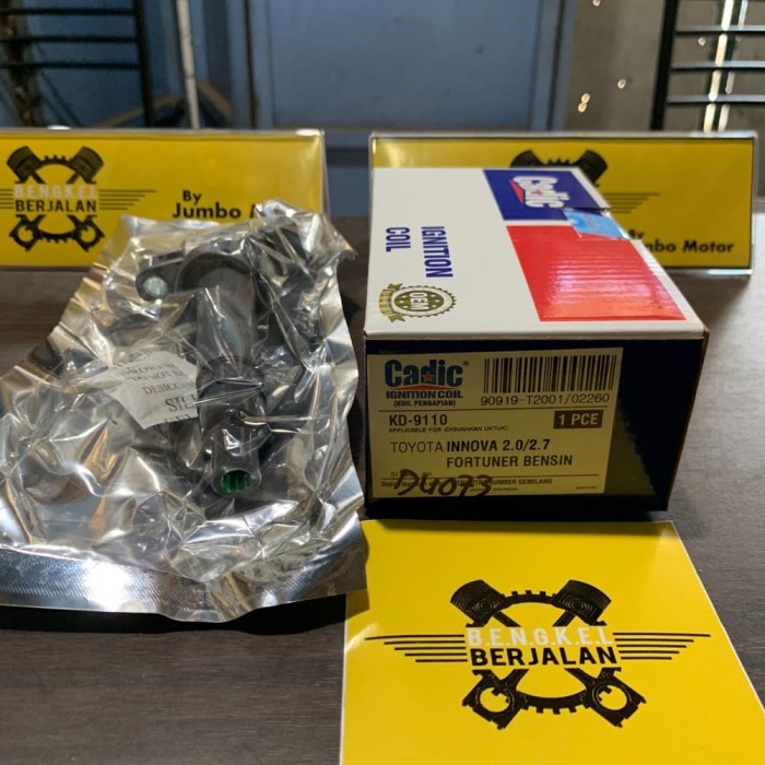 Coil Innova 2.0 2.7 / Fortuner Bensin -Ignition Coil/Koil -Cadic/Denso