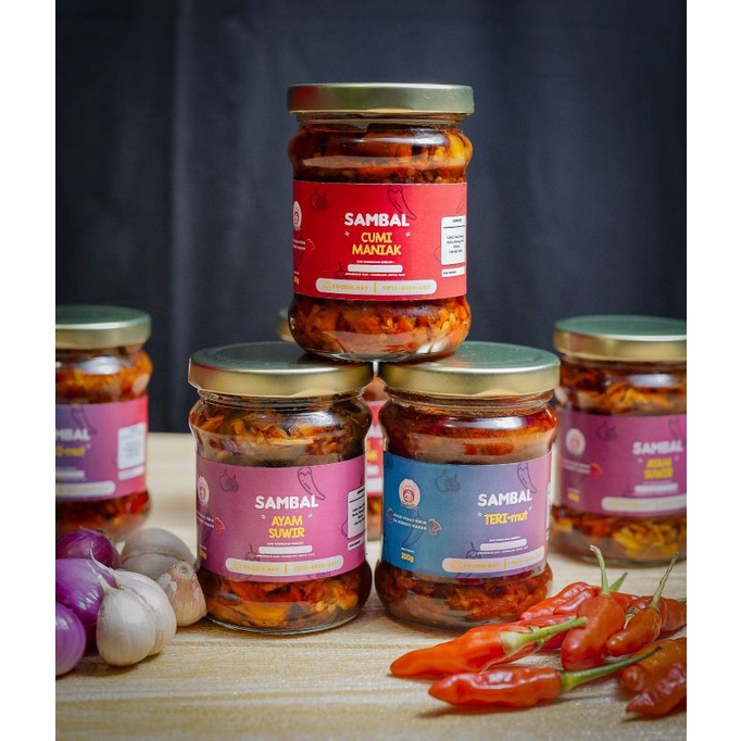 

Pilih 12 Jar Variasi (sambel Teri, sambel Bawang, sambel Cumi)