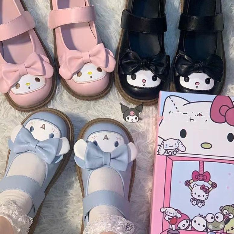 TERLARIS COD##sepatu lolita/jk uniform/Sepatu kulit kecil Jepang untuk wanita/Kulomi/sepatu lolita r
