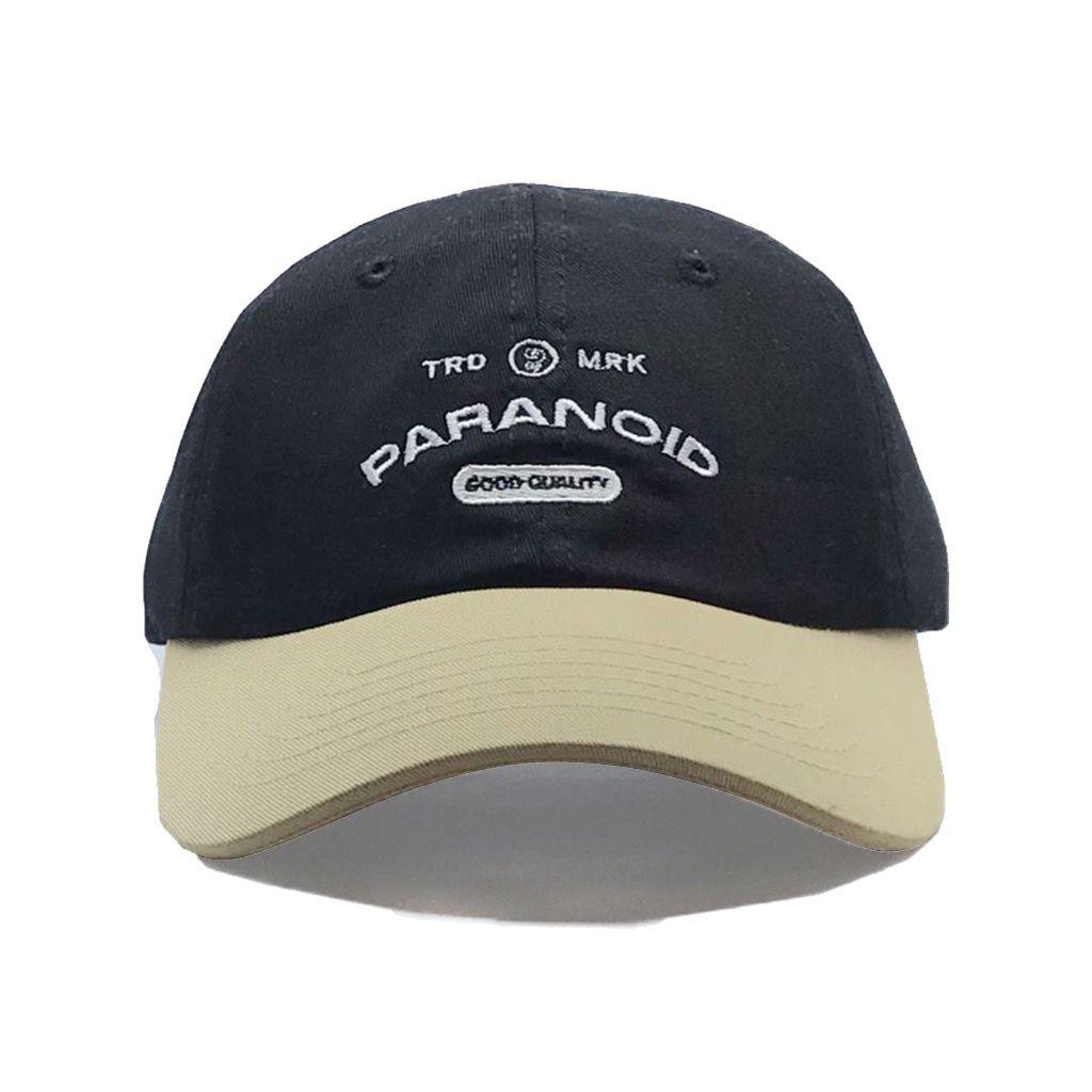 PARANOID TOPI POLOCAPS | BASEBALL | TOPI PRIA - CREAM BLACK